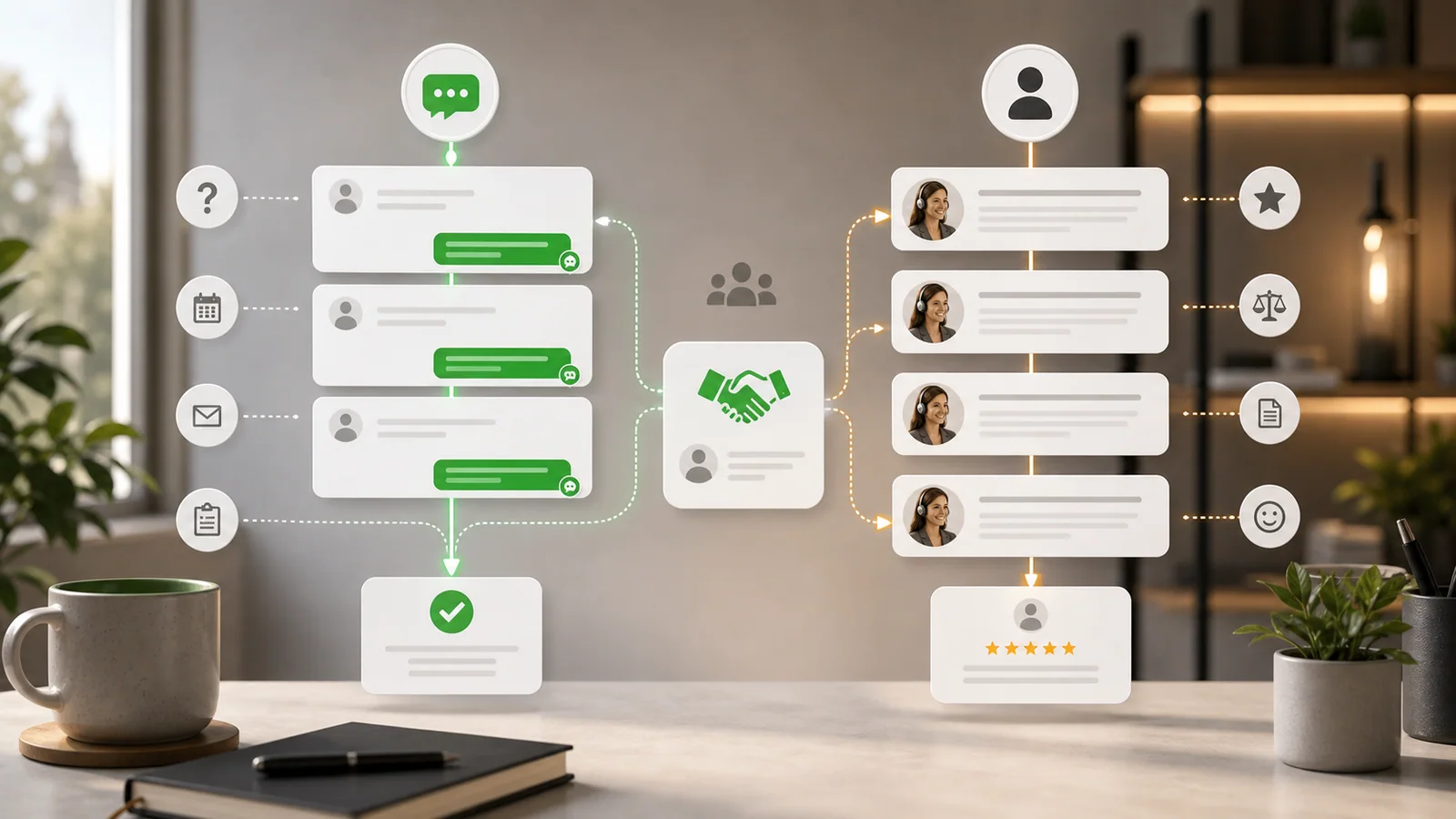 AI chatbot vs. receptionist: wanneer is welke de juiste keuze?