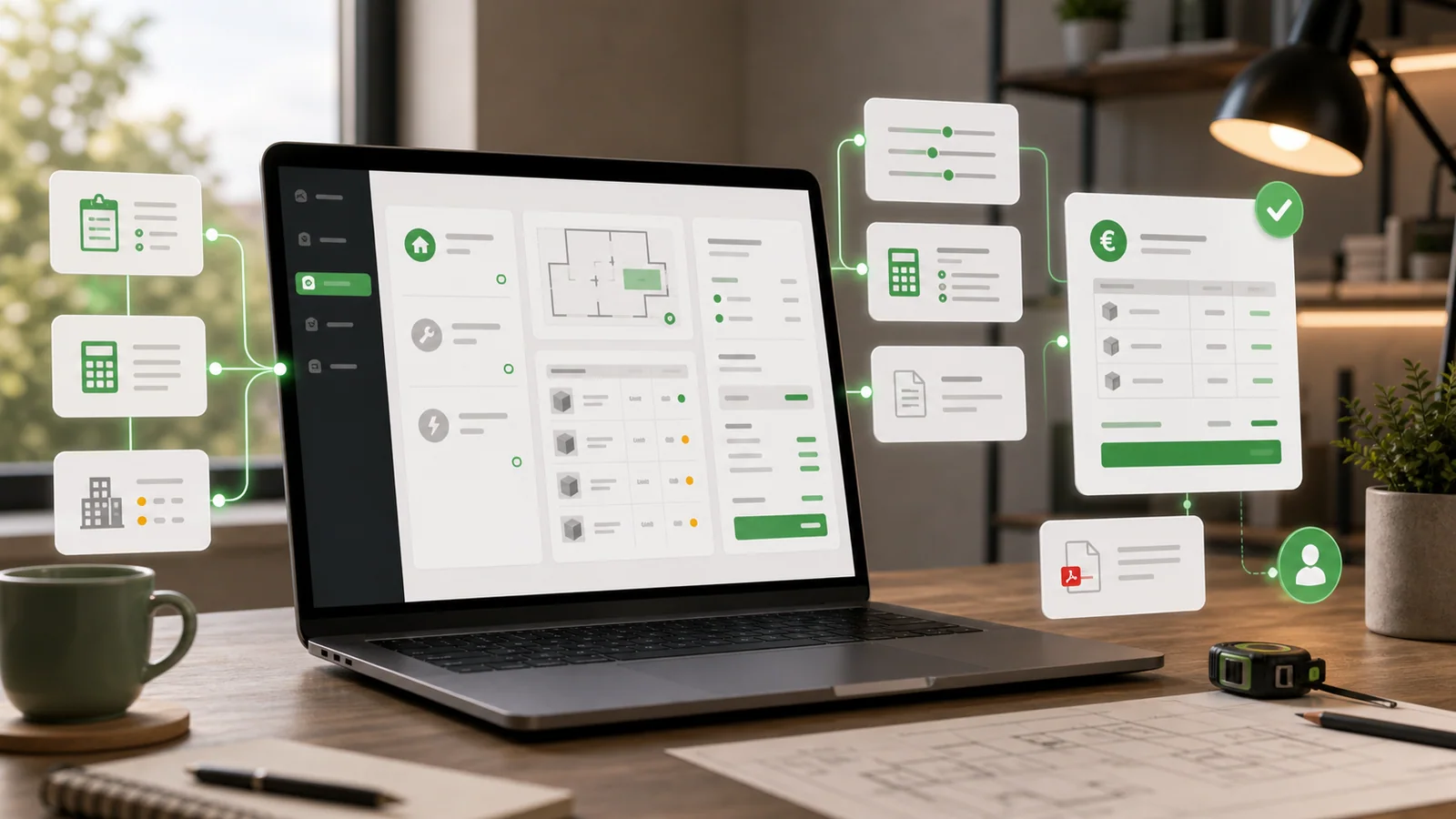 AI offerte generator voor bouw en installatie