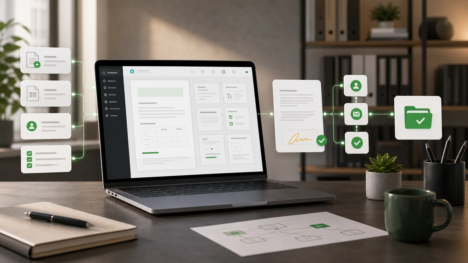 Document en contract automatisering