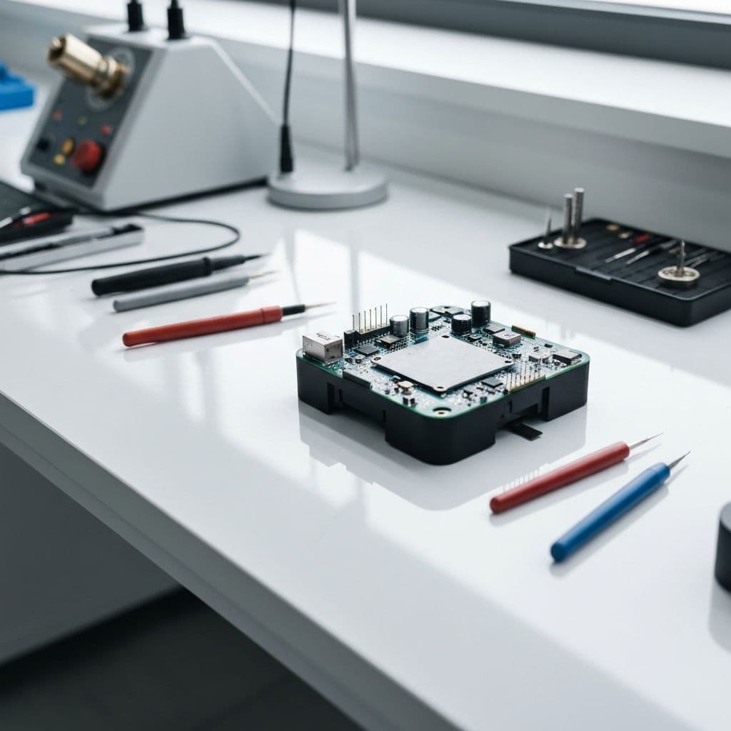 Bluetooth speaker reparatie op de werkbank bij TrompTech in Breda